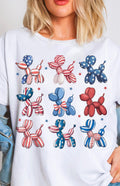 Balloon Dog / 4th of july t-shirt / festive t-shirt / America